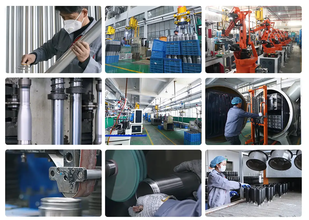 Yongkang factory precision quality control for stainless steel bottles