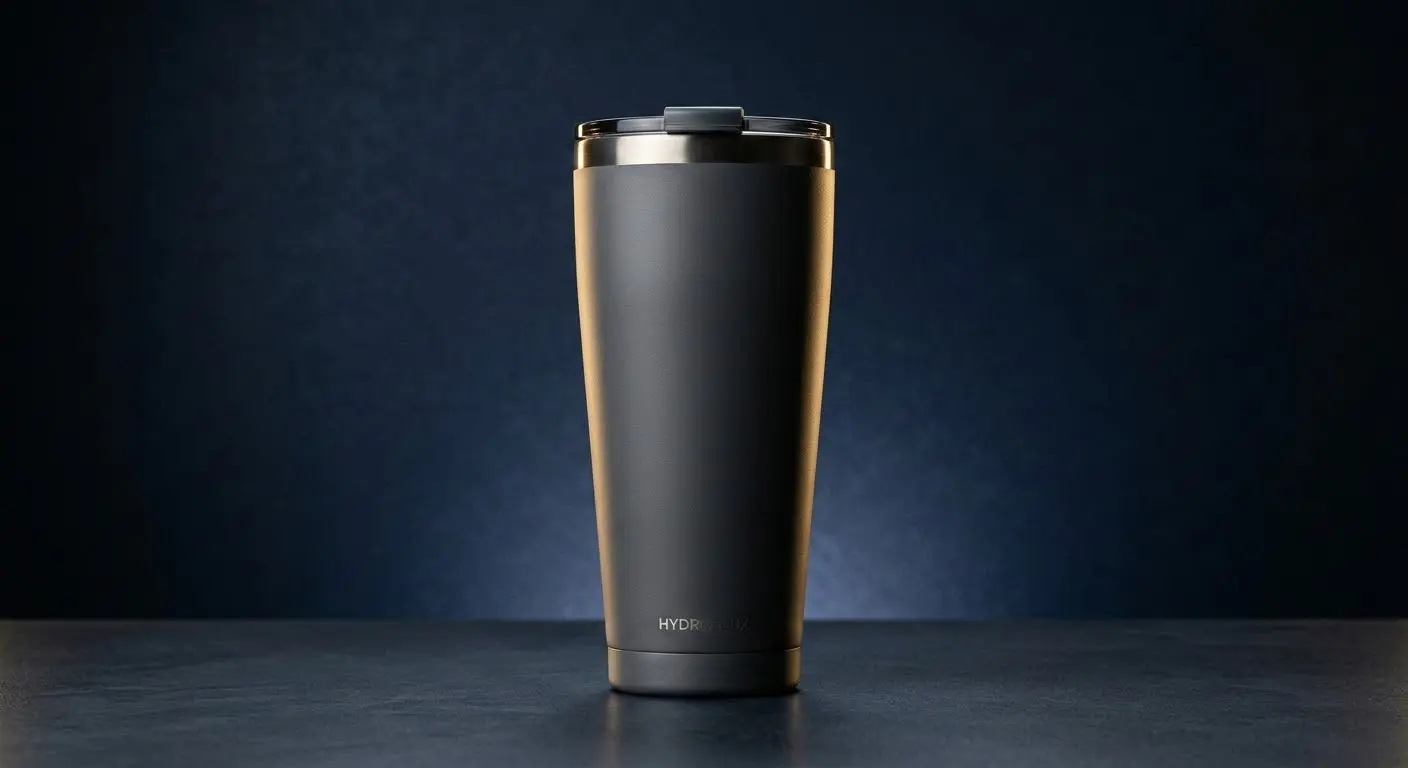 Double Wall Stainless Steel Tumbler – Custom Logo