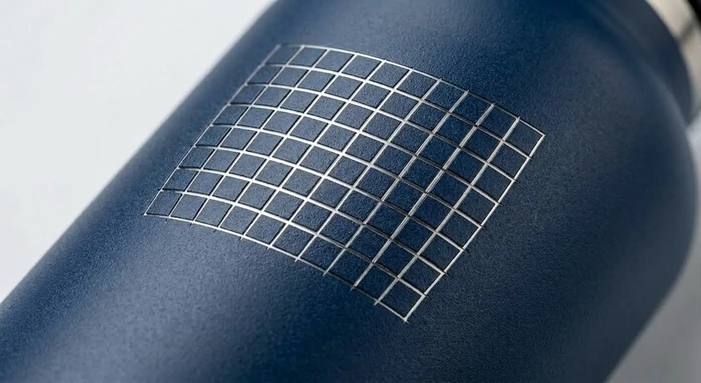 ISO 2409 cross-hatch adhesion test