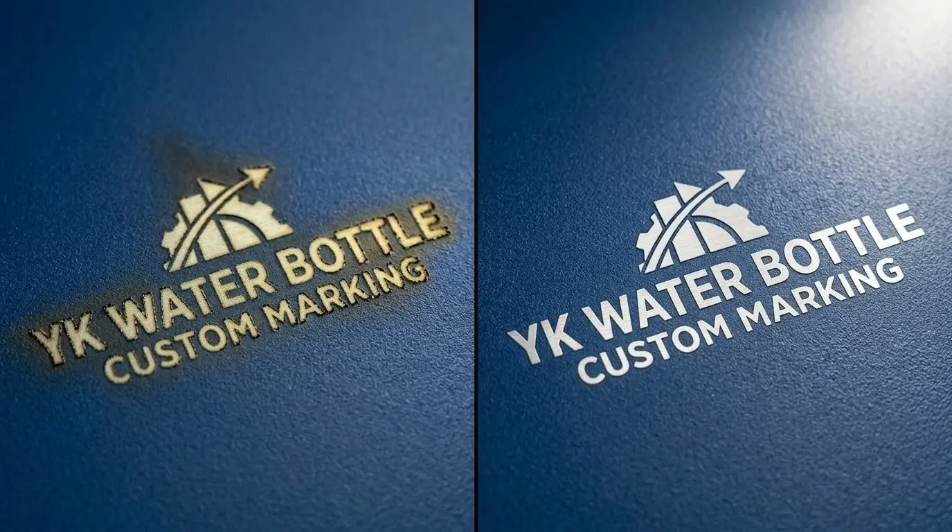 Laser etching calibration comparison