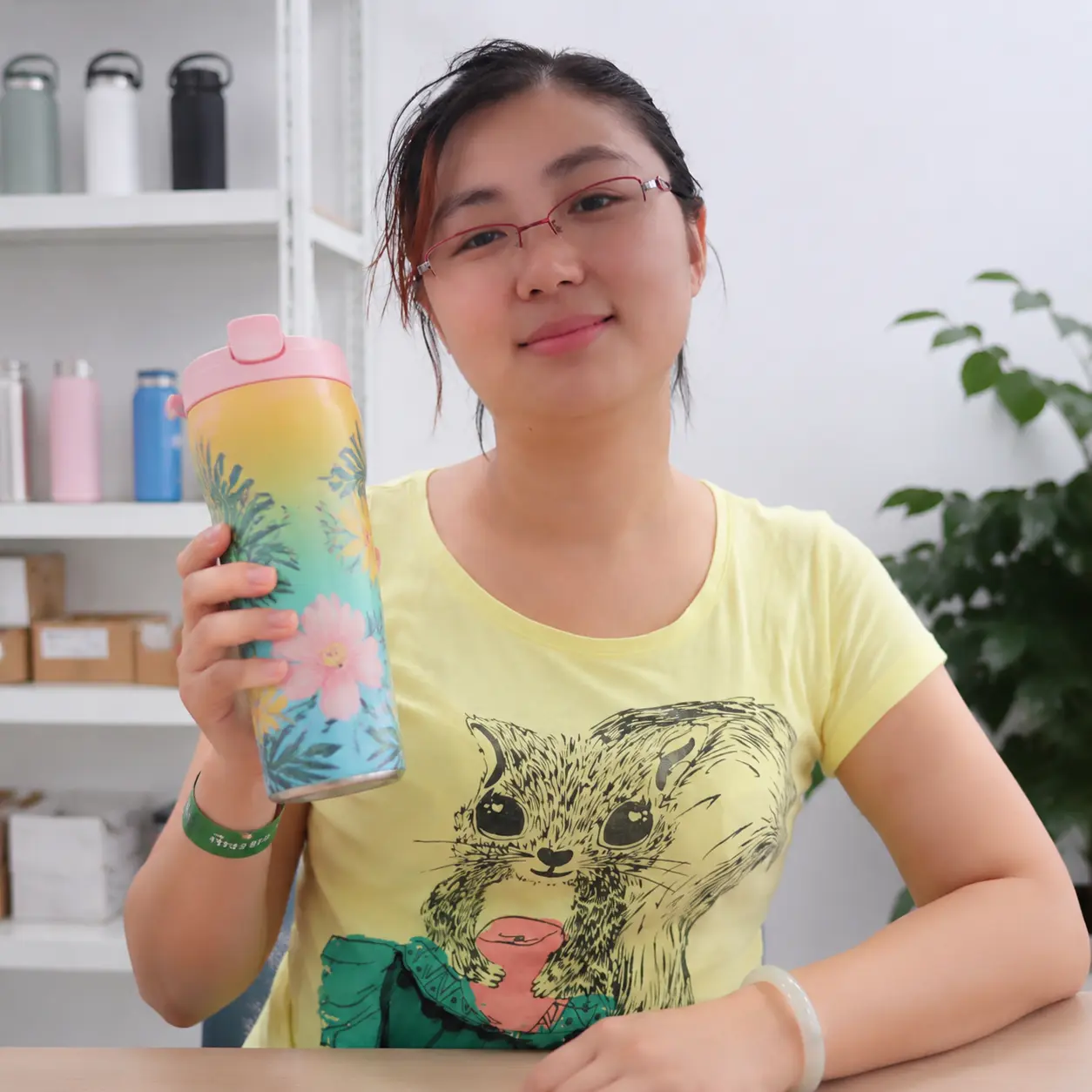 YK Water bottle team